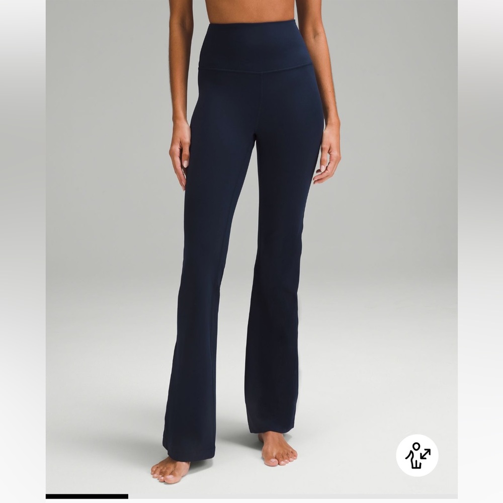 Lululemon navy flare legging